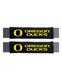 Oregon Ducks Embroidered Seatbelt Pad  2 Pieces Black by   