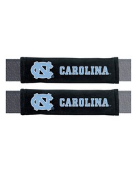 North Carolina Tar Heels Embroidered Seatbelt Pad  2 Pieces Black by   