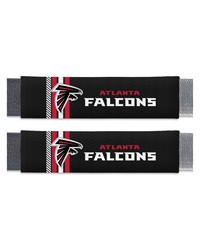 Atlanta Falcons Team Color Rally Seatbelt Pad  2 Pieces Black by   
