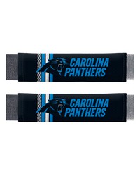 Carolina Panthers Team Color Rally Seatbelt Pad  2 Pieces Black by   