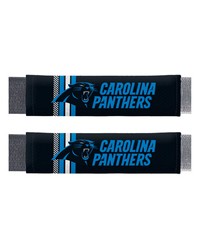 Carolina Panthers Team Color Rally Seatbelt Pad  2 Pieces Black by   