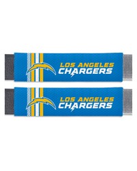 Los Angeles Chargers Team Color Rally Seatbelt Pad  2 Pieces Blue by   