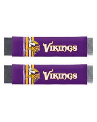 Minnesota Vikings Team Color Rally Seatbelt Pad  2 Pieces Purple by   