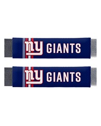 New York Giants Team Color Rally Seatbelt Pad  2 Pieces Dark Blue by   
