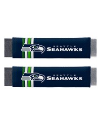 Seattle Seahawks Team Color Rally Seatbelt Pad  2 Pieces Navy by   