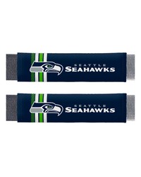 Seattle Seahawks Team Color Rally Seatbelt Pad  2 Pieces Navy by   