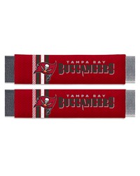 Tampa Bay Buccaneers Team Color Rally Seatbelt Pad  2 Pieces Red by   