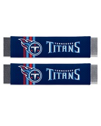 Tennessee Titans Team Color Rally Seatbelt Pad  2 Pieces Navy by   
