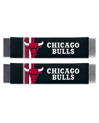 Chicago Bulls Team Color Rally Seatbelt Pad  2 Pieces Black by   