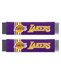 Los Angeles Lakers Team Color Rally Seatbelt Pad  2 Pieces Purple by   