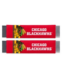 Chicago Blackhawks Team Color Rally Seatbelt Pad  2 Pieces Red by   