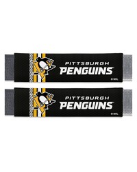 Pittsburgh Penguins Team Color Rally Seatbelt Pad  2 Pieces Black by   