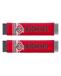 Ohio State Buckeyes Team Color Rally Seatbelt Pad  2 Pieces Red by   
