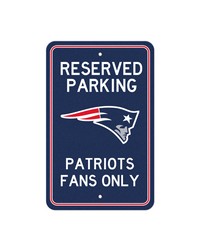 New England Patriots Parking Sign by   