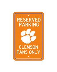 Clemson Tigers Parking Sign by   