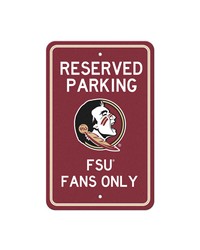 Florida State Seminoles Parking Sign by   