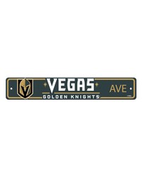 Vegas Golden Knights Street Sign by   