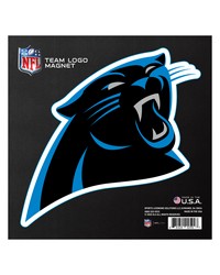 Carolina Panthers Large Team Logo Magnet 10 in  8.7329 in x8.3078 in  Black by   