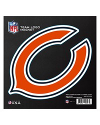 Chicago Bears Large Team Logo Magnet 10 in  8.7329 in x8.3078 in  Navy by   