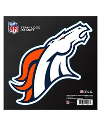 Denver Broncos Large Team Logo Magnet 10 in  8.7329 in x8.3078 in  Navy by   