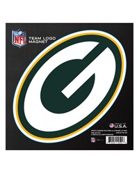 Green Bay Packers Large Team Logo Magnet 10 in  8.7329 in x8.3078 in  Green by   