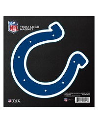 Indianapolis Colts Large Team Logo Magnet 10 in  8.7329 in x8.3078 in  Blue by   