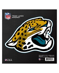 Jacksonville Jaguars Large Team Logo Magnet 10 in  8.7329 in x8.3078 in  Teal by   