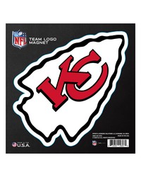 Kansas City Chiefs Large Team Logo Magnet 10 in  8.7329 in x8.3078 in  Red by   
