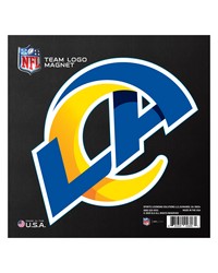 Los Angeles Rams Large Team Logo Magnet 10 in  8.7329 in x8.3078 in  Blue by   