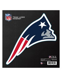 New England Patriots Large Team Logo Magnet 10 in  8.7329 in x8.3078 in  Navy by   