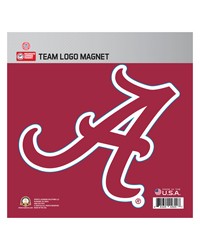 Alabama Crimson Tide Large Team Logo Magnet 10 in  8.7329 in x8.3078 in  Crimson by   