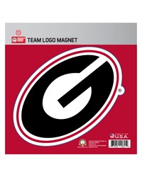 Georgia Bulldogs Large Team Logo Magnet 10 in  8.7329 in x8.3078 in  Black by   