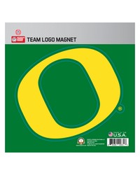 Oregon Ducks Large Team Logo Magnet 10 in  8.7329 in x8.3078 in  Green by   
