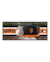 San Francisco Giants Baseball Runner Rug  30in. x 72in. Orange by   