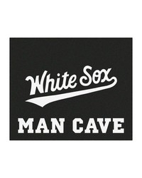 Chicago White Sox Man Cave Tailgater Rug  5ft. x 6ft. Black by   