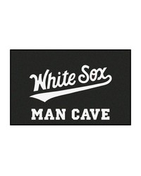 Chicago White Sox Man Cave UltiMat Rug  5ft. x 8ft. Black by   