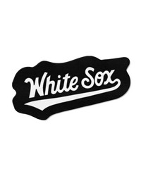 Chicago White Sox Mascot Rug  in White Sox in  Wordmark Black by   