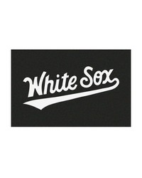 Chicago White Sox Starter Mat Accent Rug  19in. x 30in. Black by   