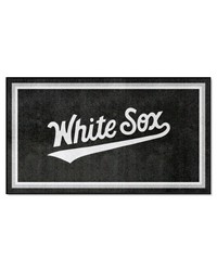 Chicago White Sox 3ft. x 5ft. Plush Area Rug Black by   