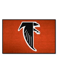 Atlanta Falcons Starter Mat Accent Rug  19in. x 30in. NFL Vintage Red by   