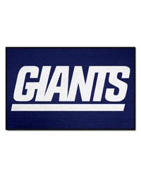 New York Giants Starter Mat Accent Rug  19in. x 30in. NFL Vintage Navy by   