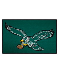Philadelphia Eagles Starter Mat Accent Rug  19in. x 30in. NFL Vintage Green by   