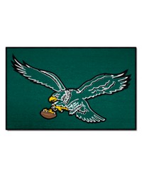 Philadelphia Eagles Starter Mat Accent Rug  19in. x 30in. NFL Vintage Green by   