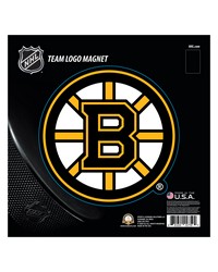 Boston Bruins Large Team Logo Magnet 10 in  8.7329 in x8.3078 in  Black by   