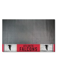 Atlanta Falcons Vinyl Grill Mat  26in. x 42in. NFL Vintage Black by   