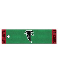 Atlanta Falcons Putting Green Mat  1.5ft. x 6ft. NFL Vintage Green by   