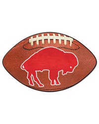 Buffalo Bills  Football Rug  20.5in. x 32.5in. NFL Vintage Brown by   