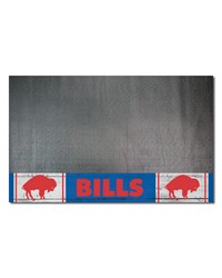 Buffalo Bills Vinyl Grill Mat  26in. x 42in. NFL Vintage Black by   