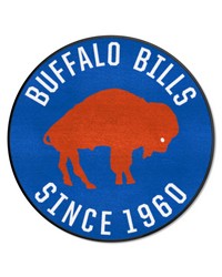 Buffalo Bills Roundel Rug  27in. Diameter NFL Vintage Blue by   