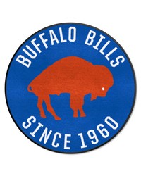 Buffalo Bills Roundel Mat Retro by   